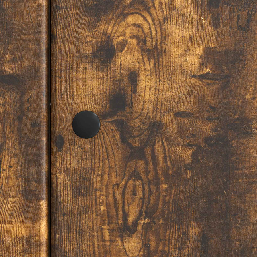TV-kast Gerookt eiken 99 x 34,5 x 50 cm Bewerkt hout