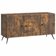 TV-kast gerookt eiken 99x34,5x50 cm
