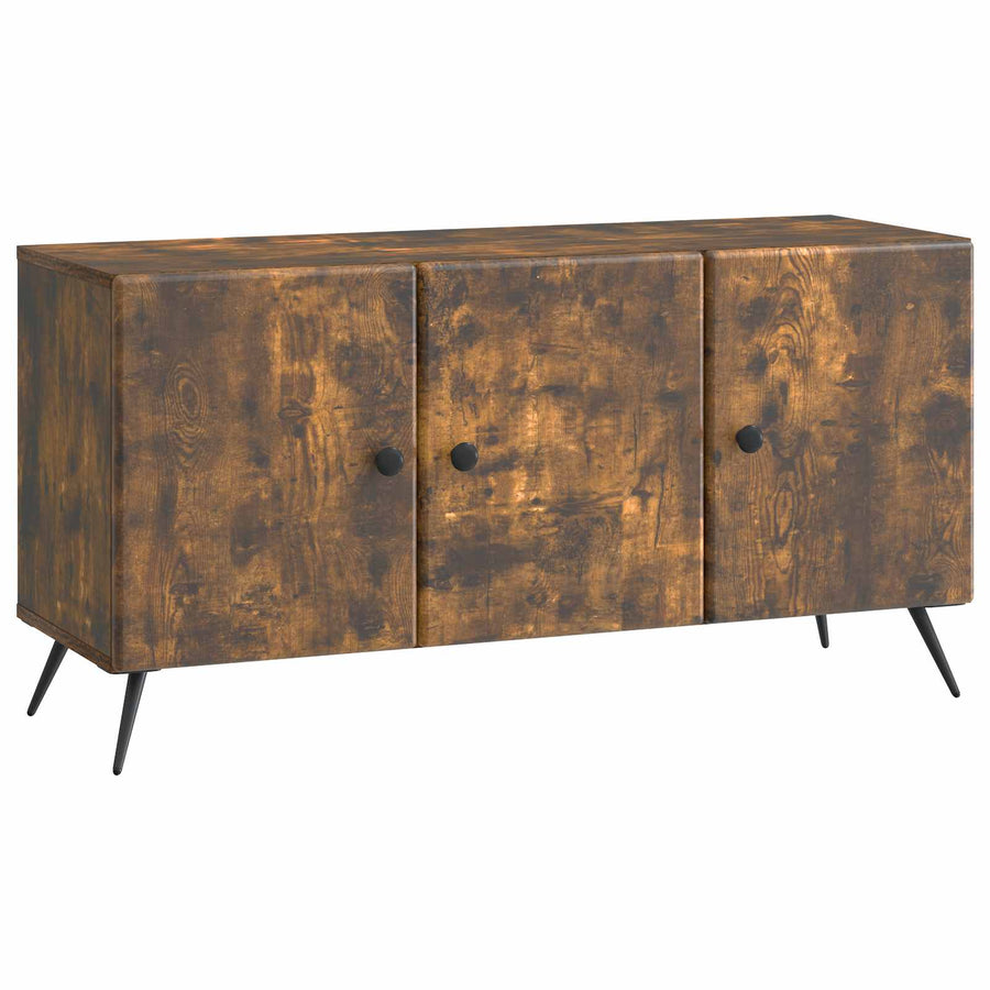 TV-kast Gerookt eiken 99 x 34,5 x 50 cm Bewerkt hout