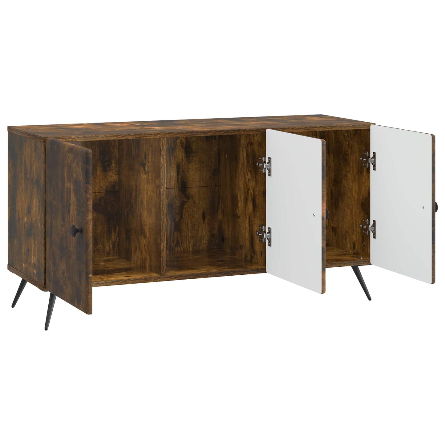 TV-kast Gerookt eiken 99 x 34,5 x 50 cm Bewerkt hout