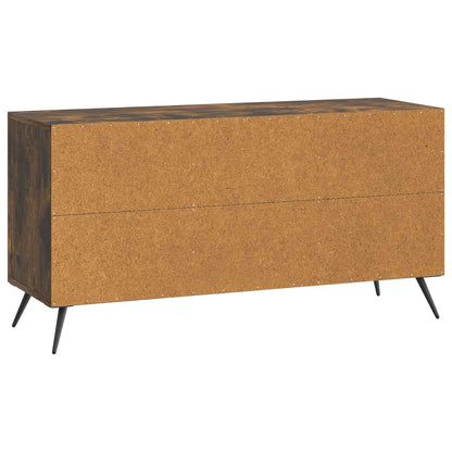 TV-kast Gerookt eiken 99 x 34,5 x 50 cm Bewerkt hout