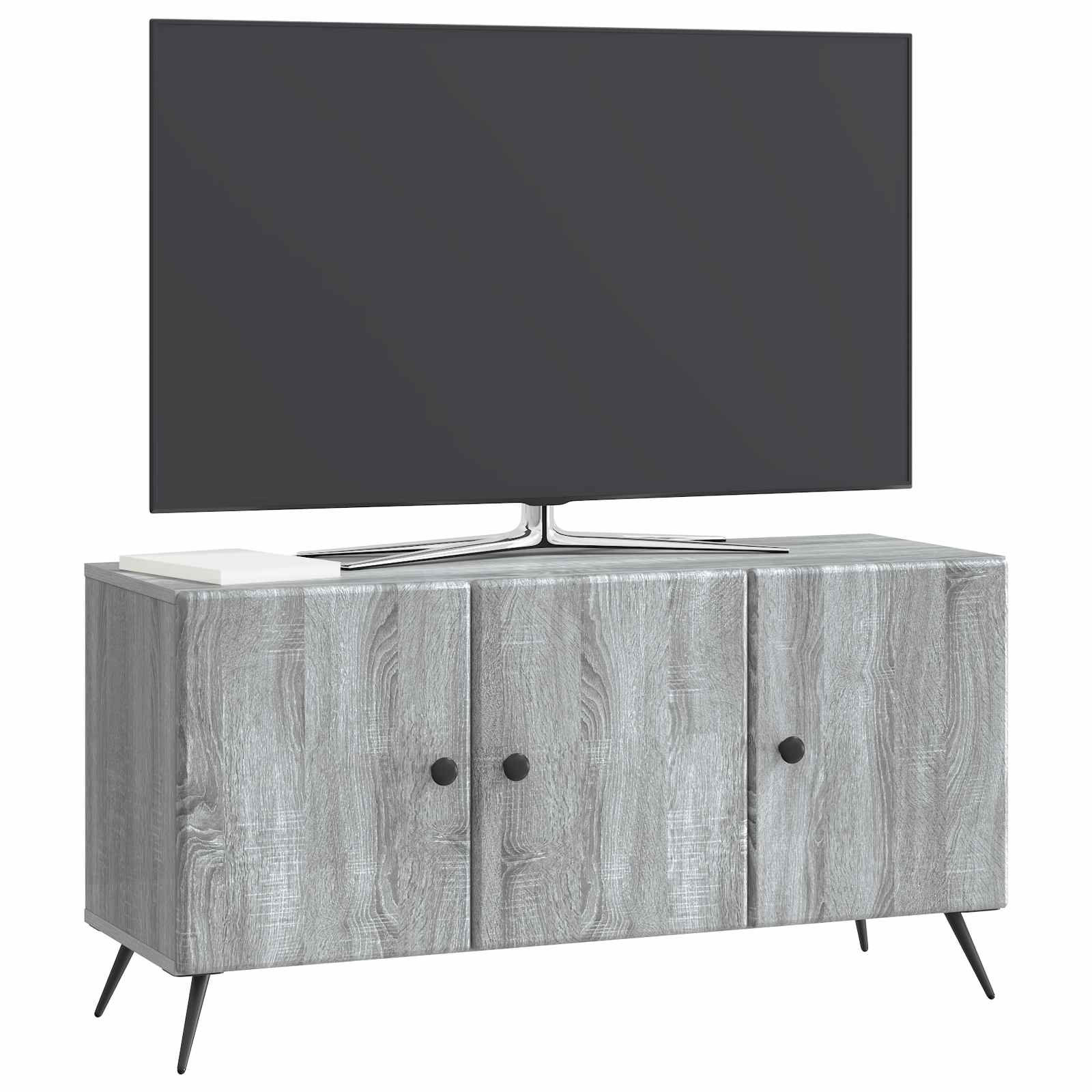 TV-kast Grijs sonoma 99 x 34,5 x 50 cm Bewerkt hout