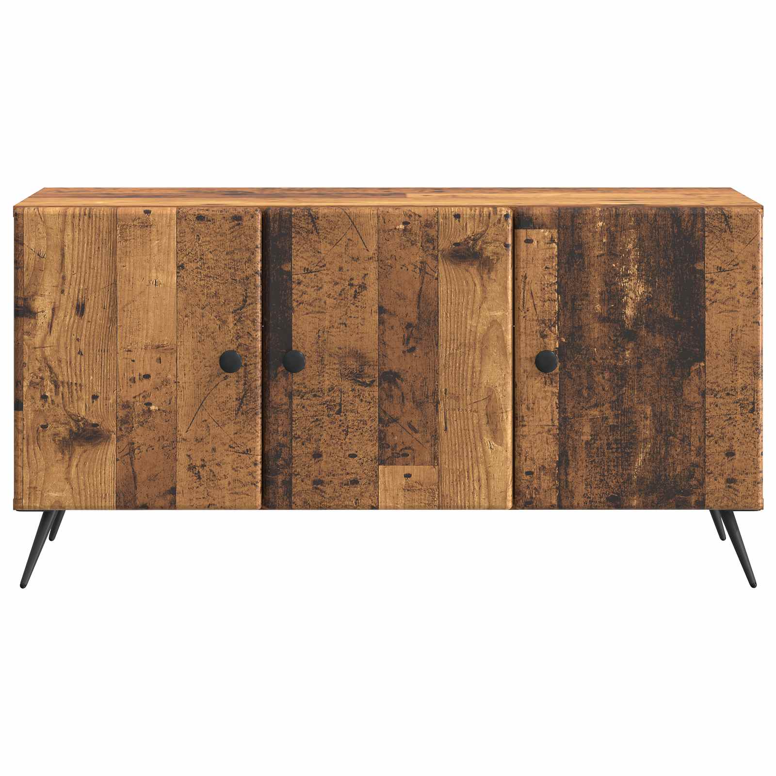 TV-kast Oud hout 99 x 34,5 x 50 cm Bewerkt hout