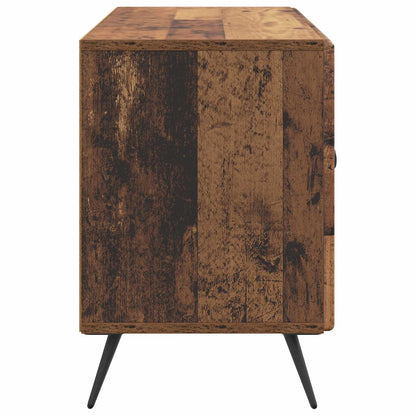 TV-kast Oud hout 99 x 34,5 x 50 cm Bewerkt hout