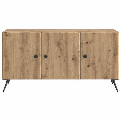 TV-kast Artisanaal eiken 99 x 34,5 x 50 cm Bewerkt hout