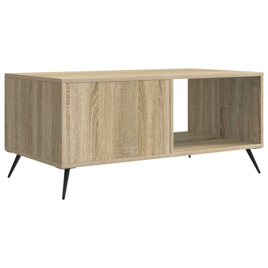 Salontafel Sonoma Eiken 90 x 50 x 40 cm Bewerkt hout