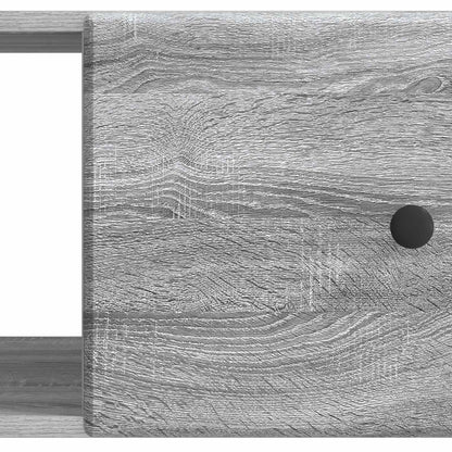 Salontafel Grijs sonoma 90 x 50 x 40 cm Bewerkt hout