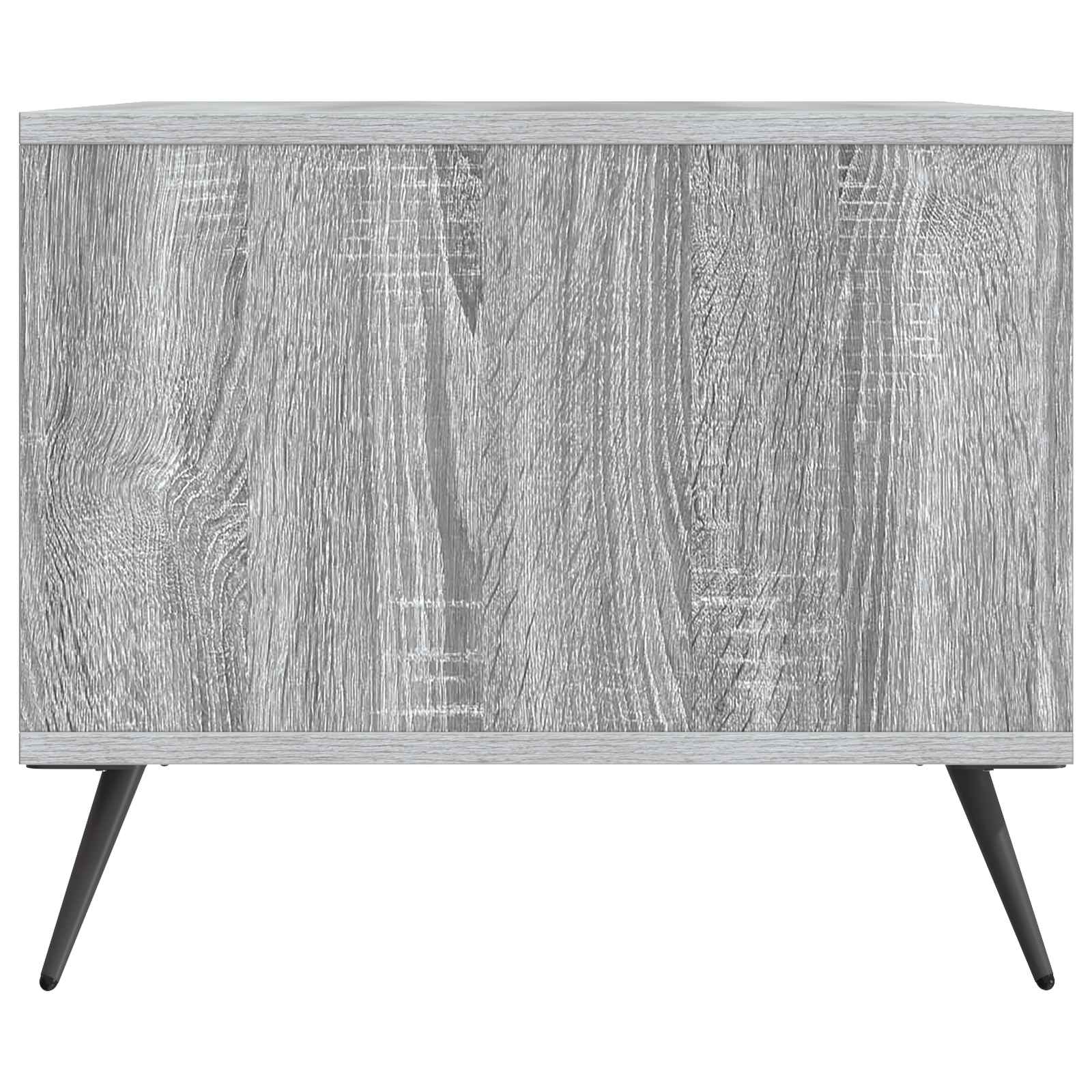 Salontafel Grijs sonoma 90 x 50 x 40 cm Bewerkt hout