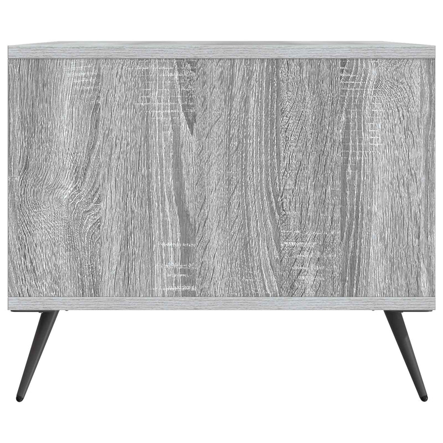 Salontafel Grijs sonoma 90 x 50 x 40 cm Bewerkt hout