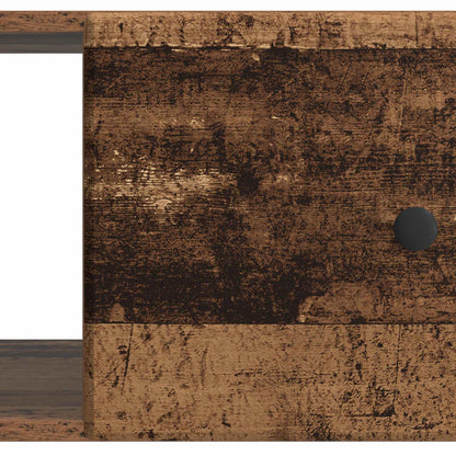 Salontafel Oud hout 90 x 50 x 40 cm Bewerkt hout