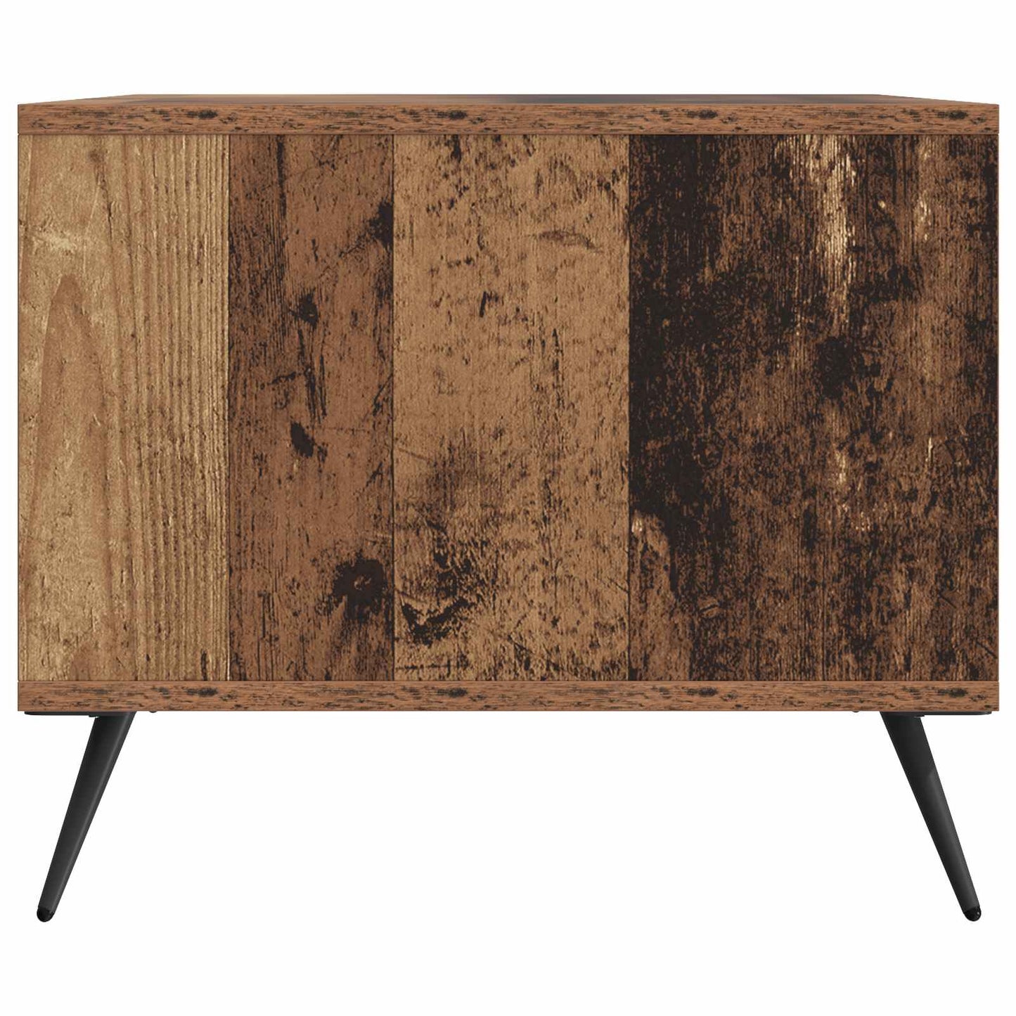 Salontafel Oud hout 90 x 50 x 40 cm Bewerkt hout