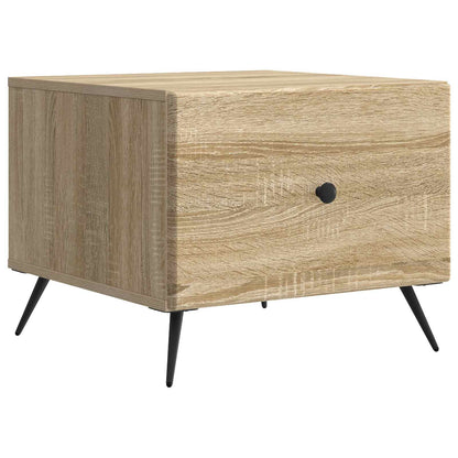 Salontafel met lade Sonoma Eiken 49 x 50 x 40 cm Bewerkt hout