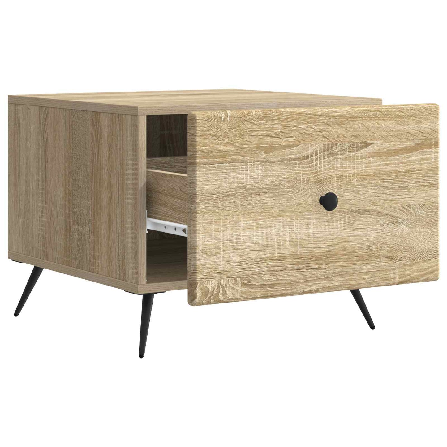 Salontafel met lade Sonoma Eiken 49 x 50 x 40 cm Bewerkt hout
