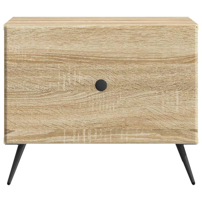 Salontafel met lade Sonoma Eiken 49 x 50 x 40 cm Bewerkt hout