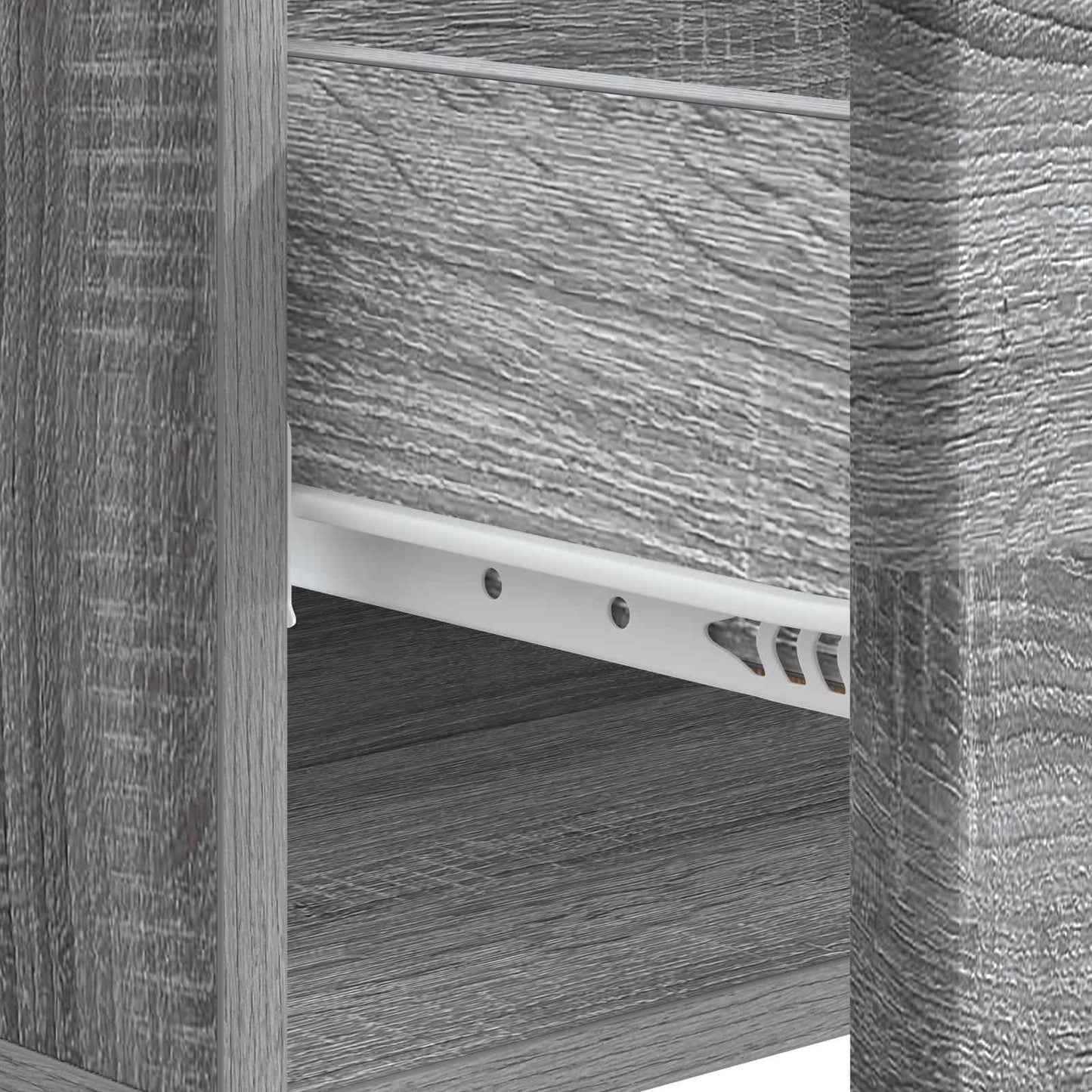 Salontafel met lade Grijs sonoma 49 x 50 x 40 cm Bewerkt hout