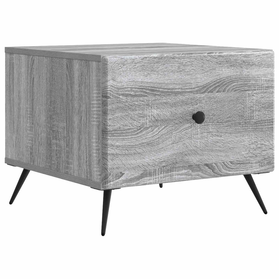 Salontafel met lade Grijs sonoma 49 x 50 x 40 cm Bewerkt hout