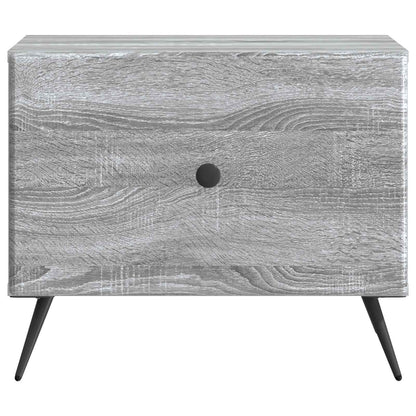 Salontafel met lade Grijs sonoma 49 x 50 x 40 cm Bewerkt hout