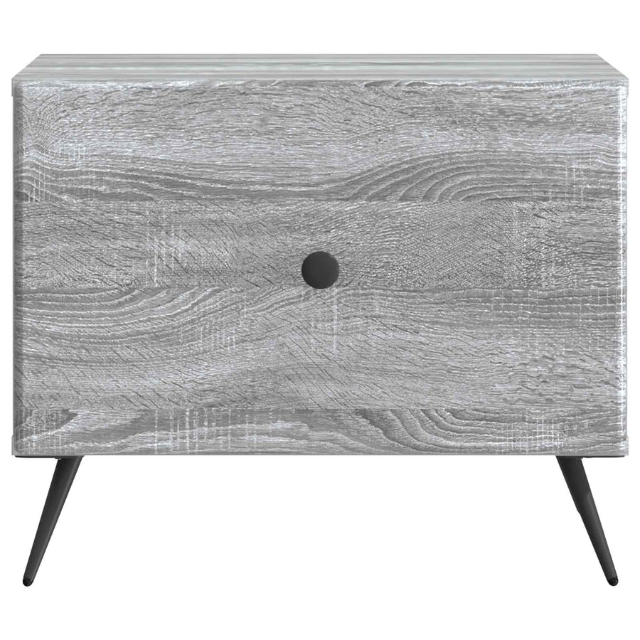 Salontafel met lade Grijs sonoma 49 x 50 x 40 cm Bewerkt hout