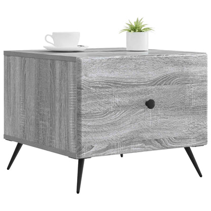 Salontafel met lade Grijs sonoma 49 x 50 x 40 cm Bewerkt hout