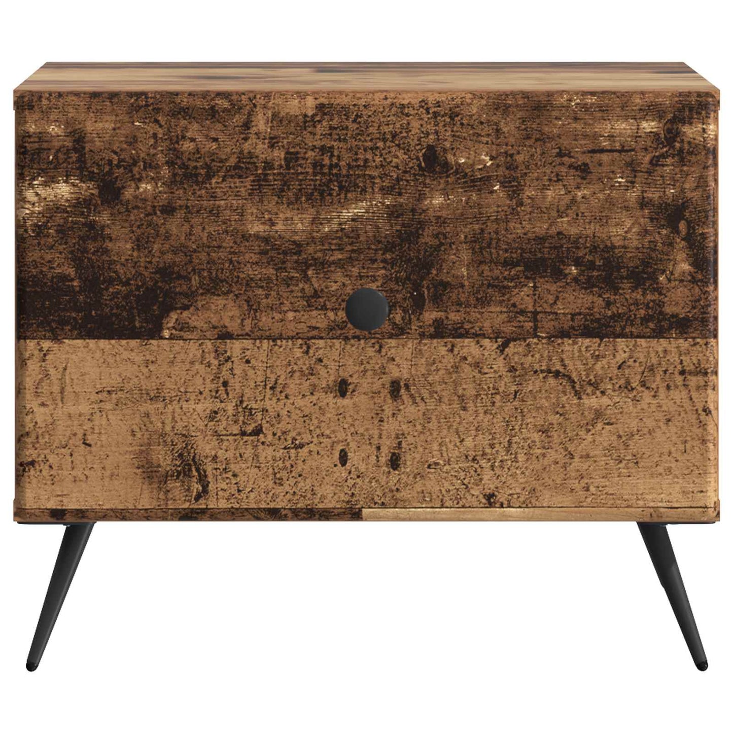 Salontafel met lade Oud hout 49 x 50 x 40 cm Bewerkt hout