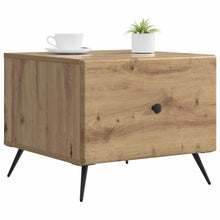 Salontafel Artisanaal eiken 49 x 50 x 40 cm Bewerkt hout