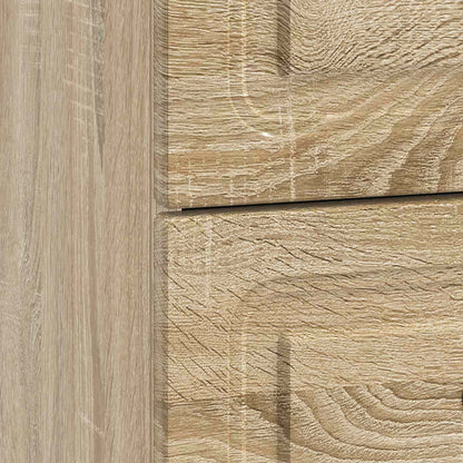 Nachtkastje Sonoma Eiken 43 x 34,5 x 44,5 cm Bewerkt hout