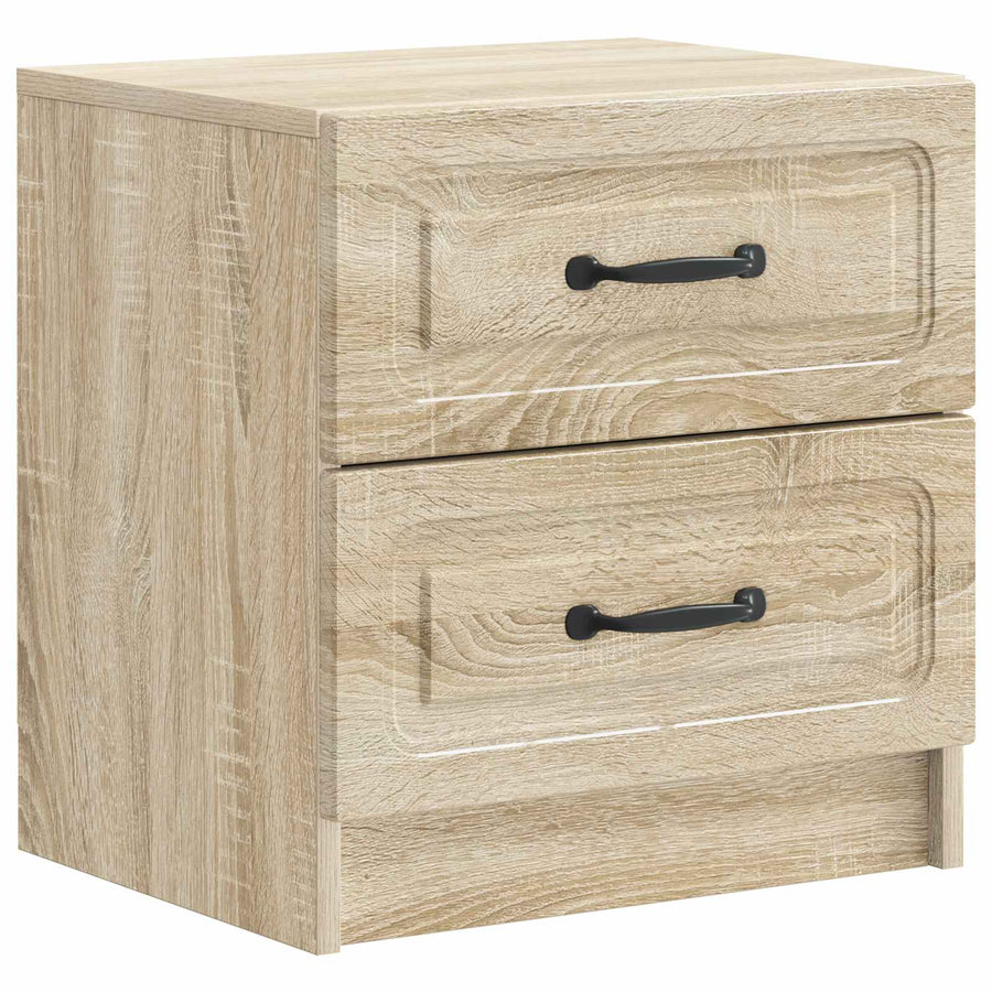 Nachtkastje Sonoma Eiken 43 x 34,5 x 44,5 cm Bewerkt hout