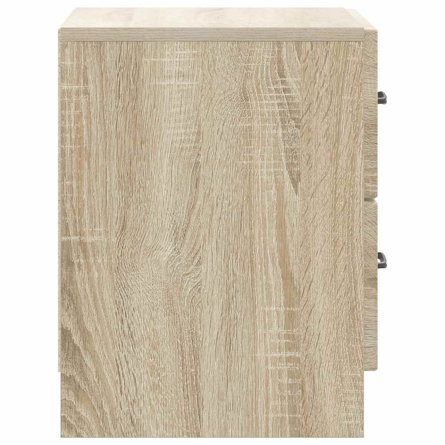 Nachtkastje Sonoma Eiken 43 x 34,5 x 44,5 cm Bewerkt hout