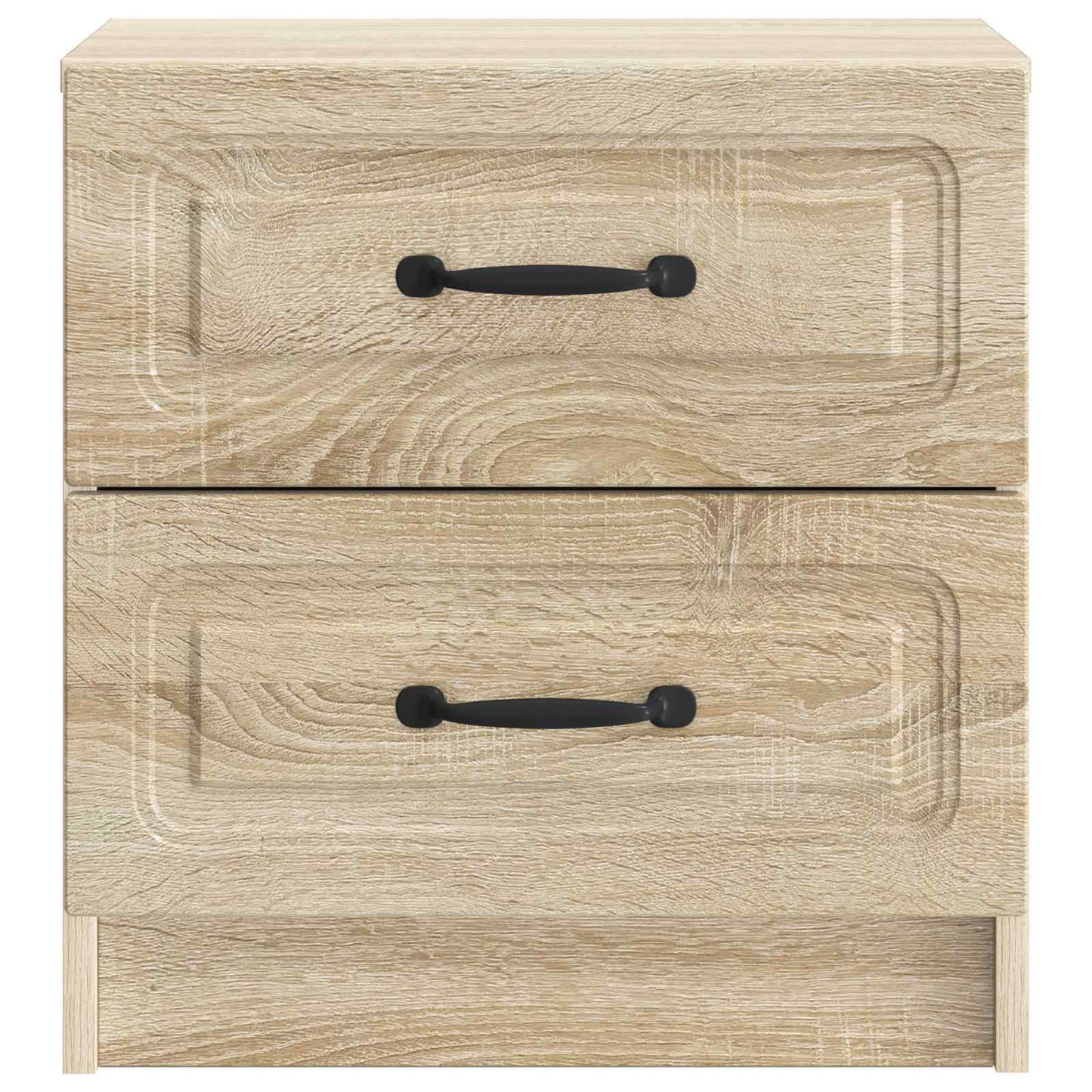 Nachtkastje 2 pcs Sonoma Eiken 43 x 34,5 x 44,5 cm Bewerkt hout