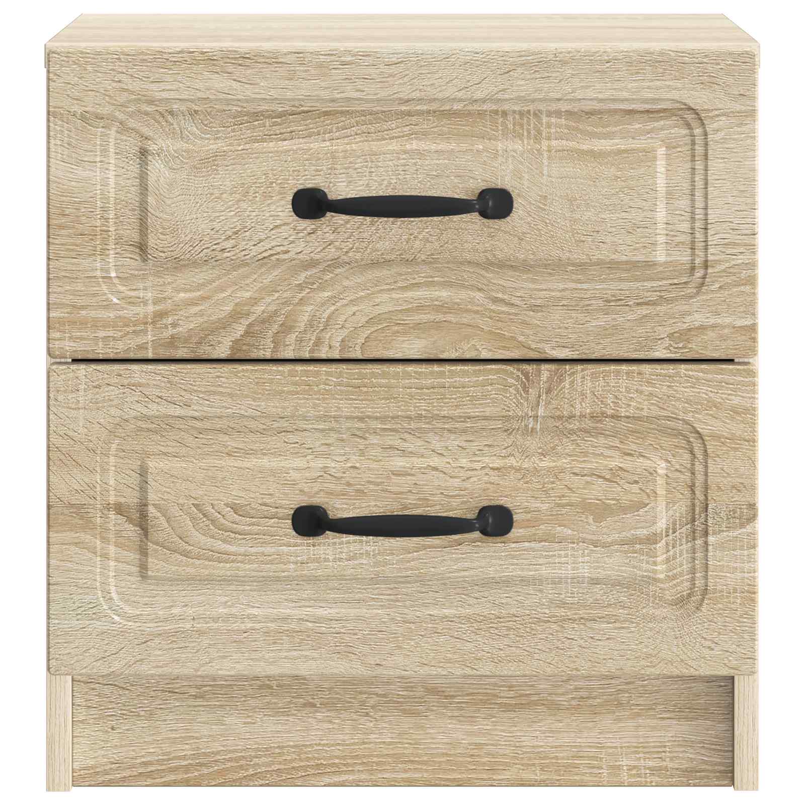 Nachtkastje 2 pcs Sonoma Eiken 43 x 34,5 x 44,5 cm Bewerkt hout