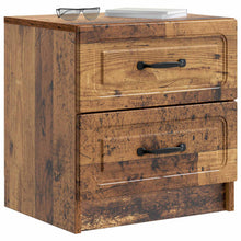 Nachtkastje 2 pcs Oud hout 43 x 34,5 x 44,5 cm Bewerkt hout