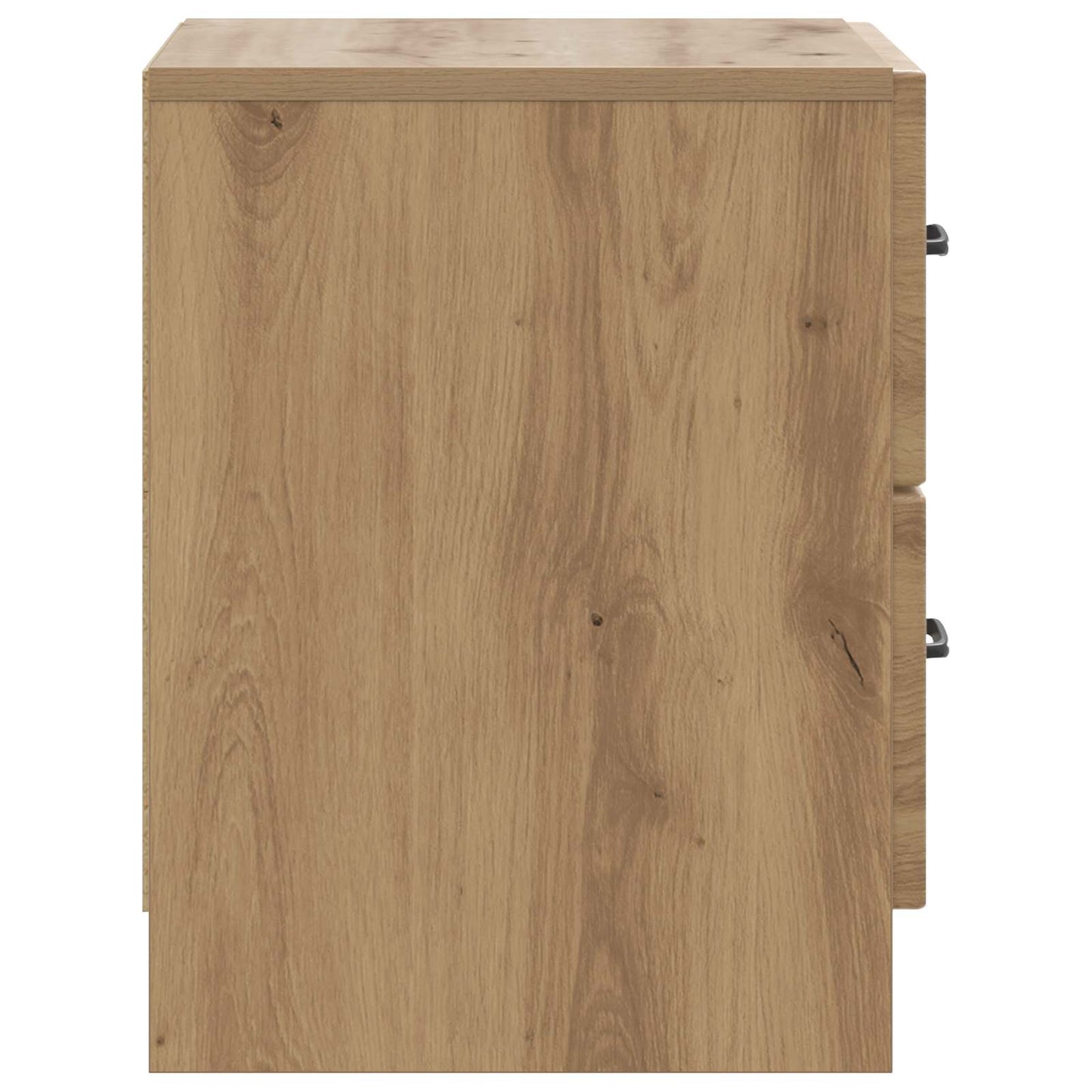Nachtkastje met lade 2 pcs Artisanaal eiken 43 x 34,5 x 44,5 cm