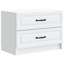 Nachtkastje met lade Wit 62 x 34,5 x 44,5 cm Bewerkt hout
