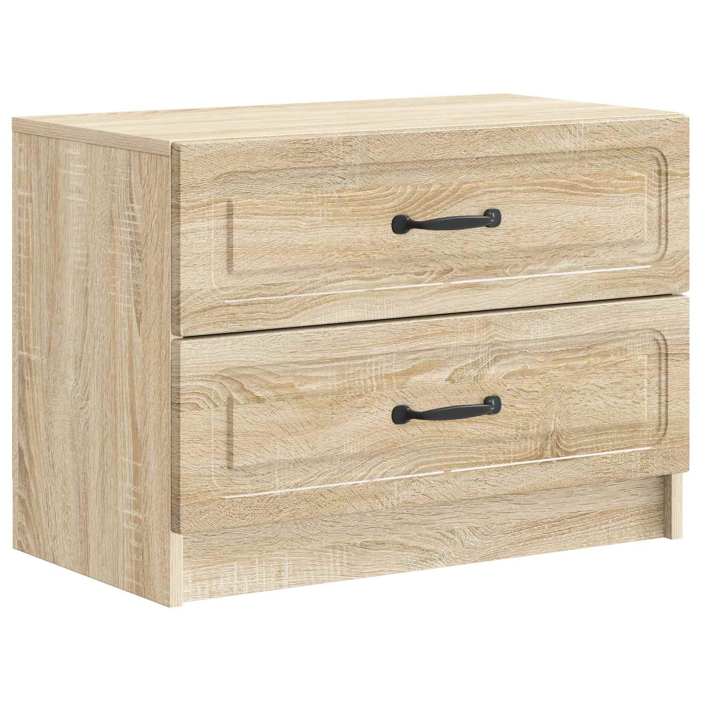 Nachtkastje Sonoma Eiken 62 x 34,5 x 44,5 cm Bewerkt hout