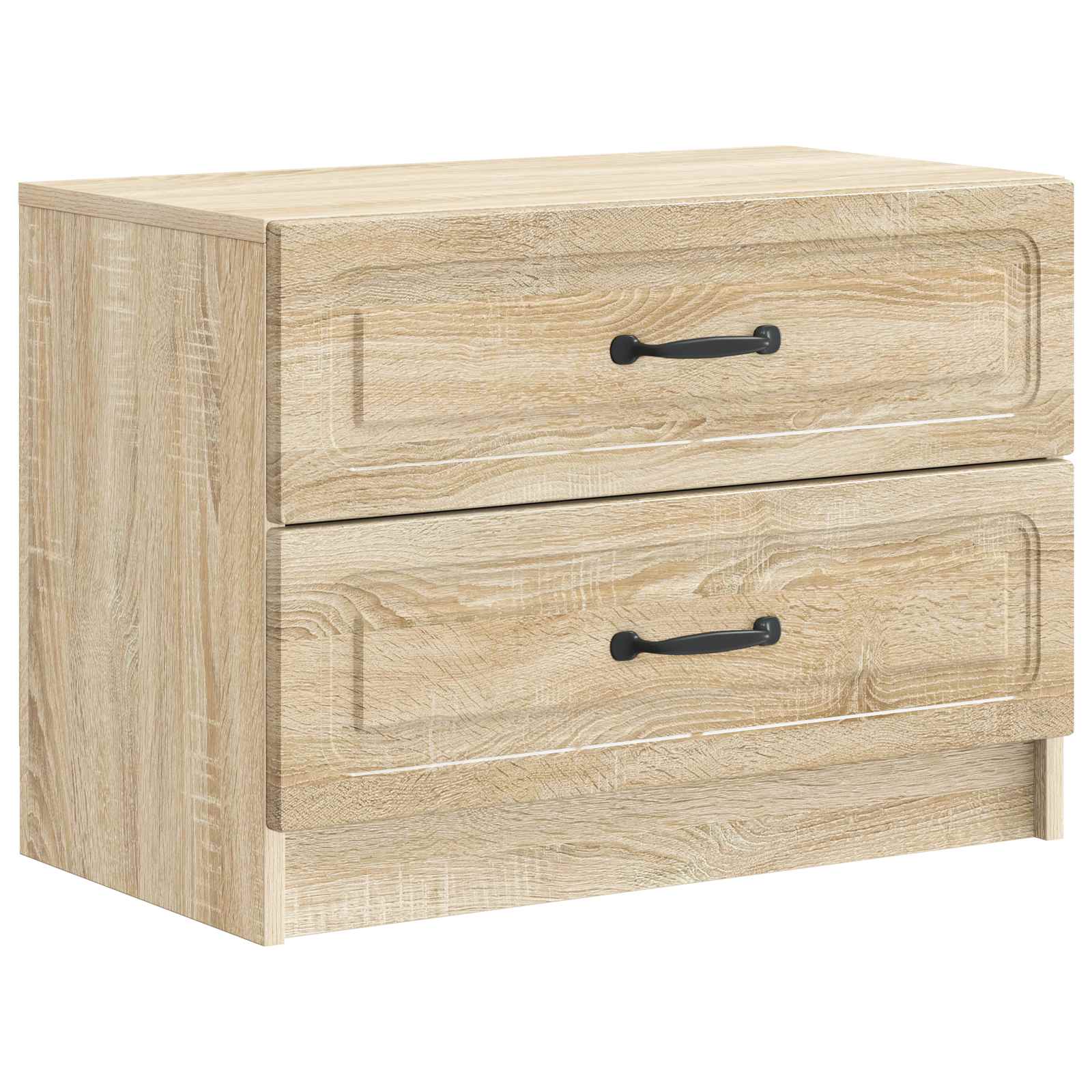 Nachtkastje Sonoma Eiken 62 x 34,5 x 44,5 cm Bewerkt hout