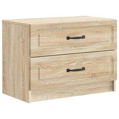 Nachtkastje Sonoma Eiken 62 x 34,5 x 44,5 cm Bewerkt hout