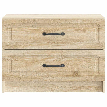Nachtkastje Sonoma Eiken 62 x 34,5 x 44,5 cm Bewerkt hout