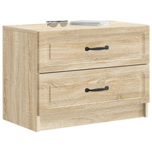 Nachtkastje Sonoma Eiken 62 x 34,5 x 44,5 cm Bewerkt hout
