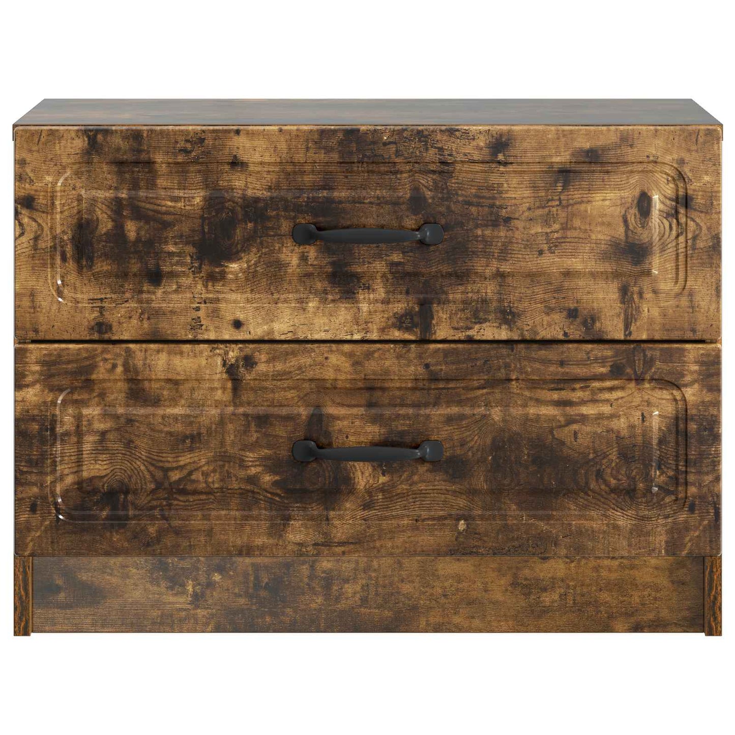 Nachtkastje Gerookt eiken 62 x 34,5 x 44,5 cm Bewerkt hout