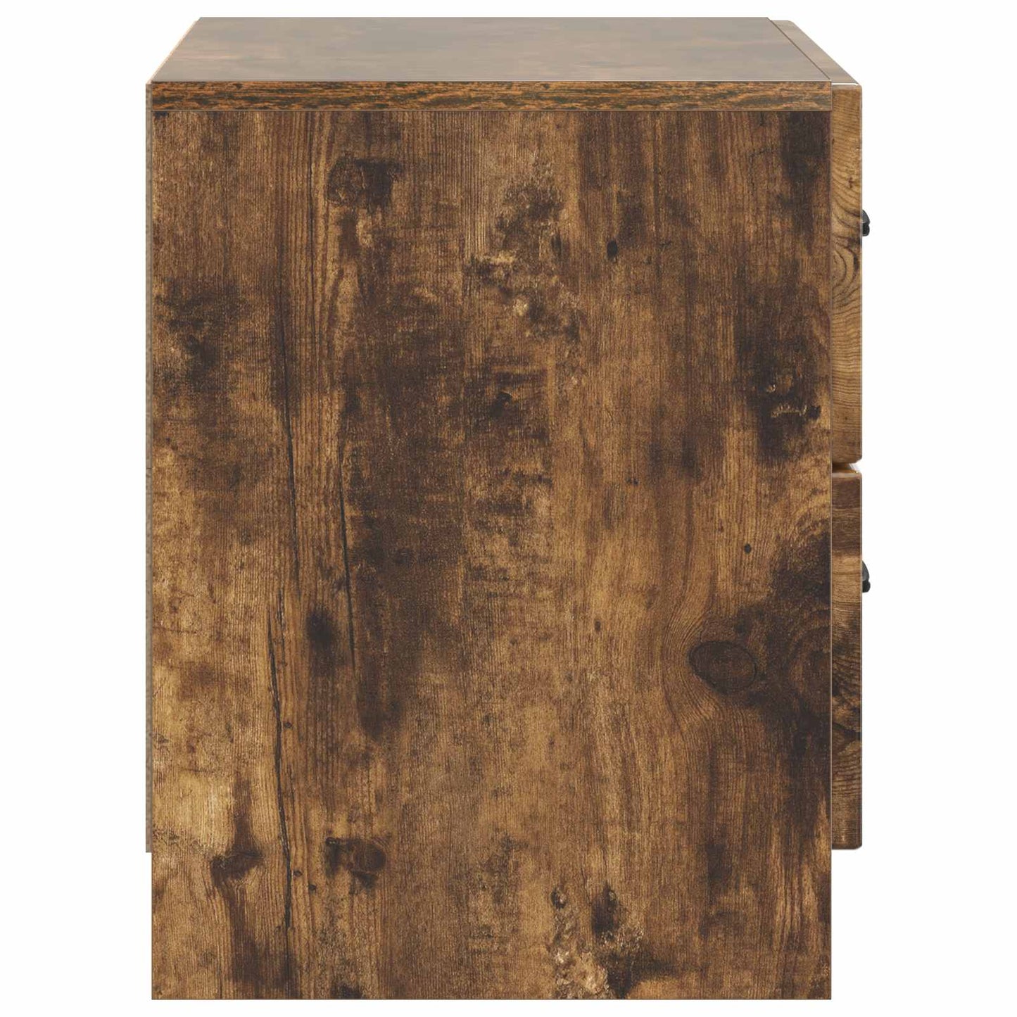 Nachtkastje Gerookt eiken 62 x 34,5 x 44,5 cm Bewerkt hout