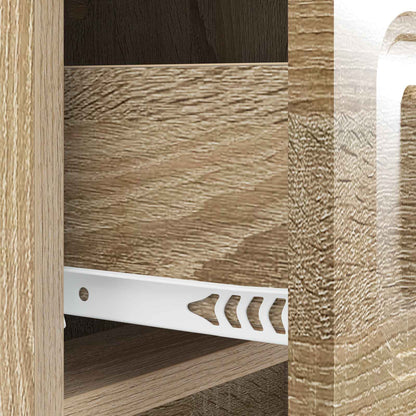 Nachtkastje Sonoma Eiken 43 x 41 x 63,5 cm Bewerkt hout