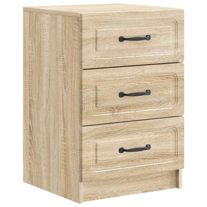 Nachtkastje Sonoma Eiken 43 x 41 x 63,5 cm Bewerkt hout