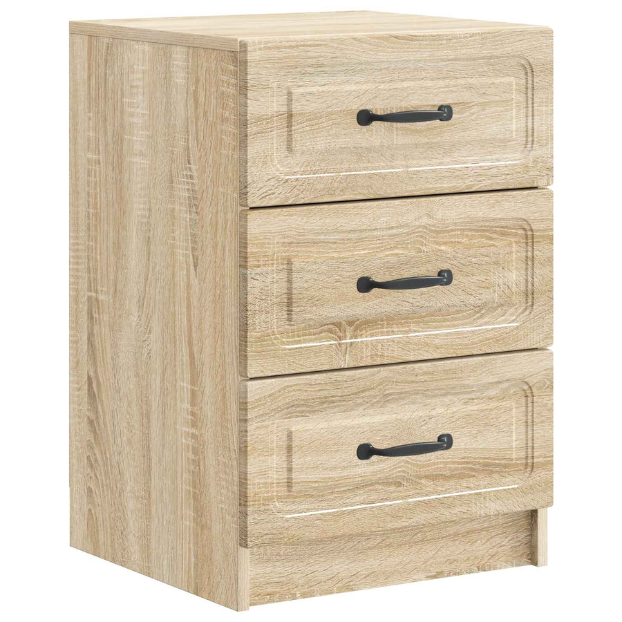 Nachtkastje Sonoma Eiken 43 x 41 x 63,5 cm Bewerkt hout