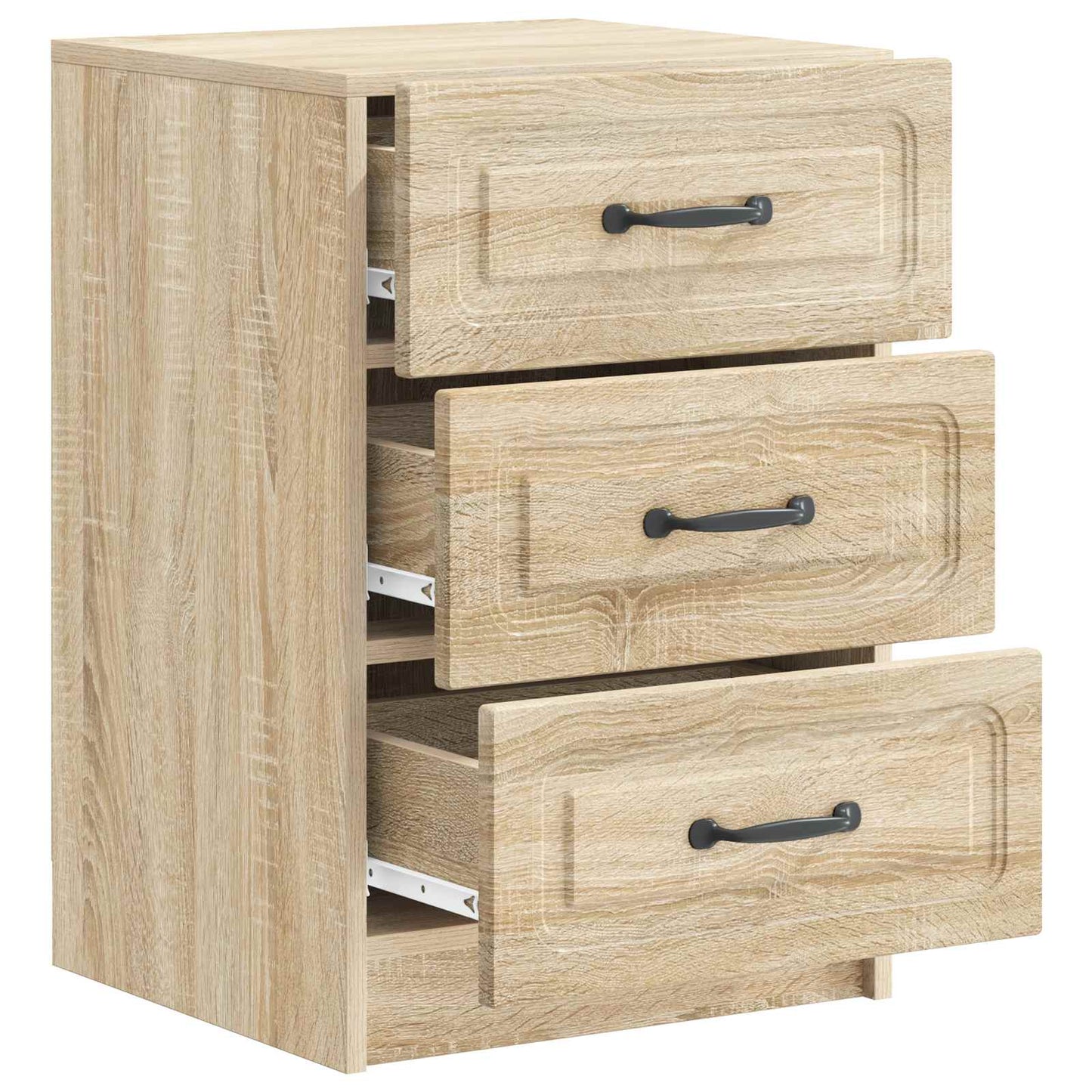 Nachtkastje Sonoma Eiken 43 x 41 x 63,5 cm Bewerkt hout