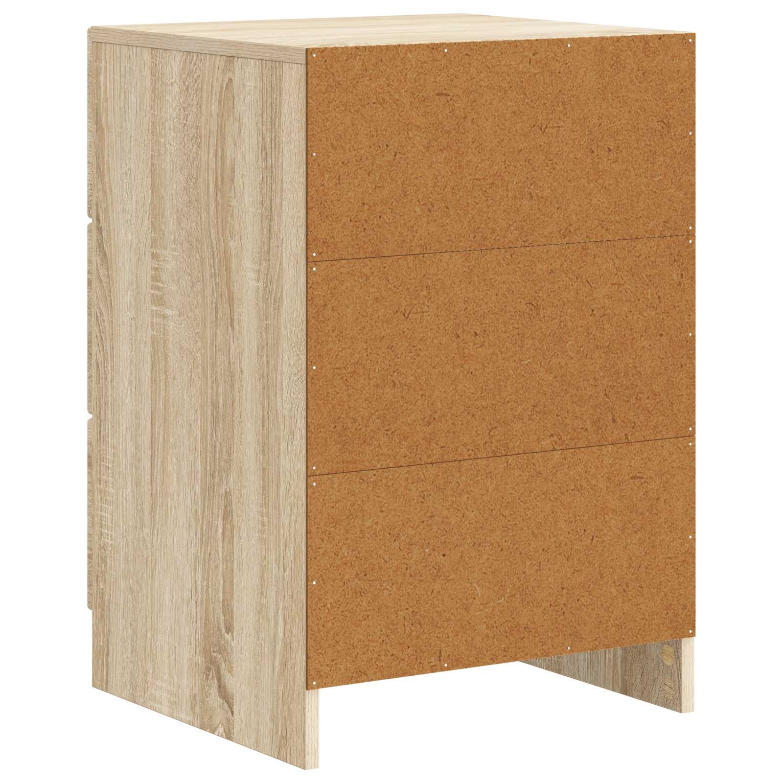 Nachtkastje Sonoma Eiken 43 x 41 x 63,5 cm Bewerkt hout