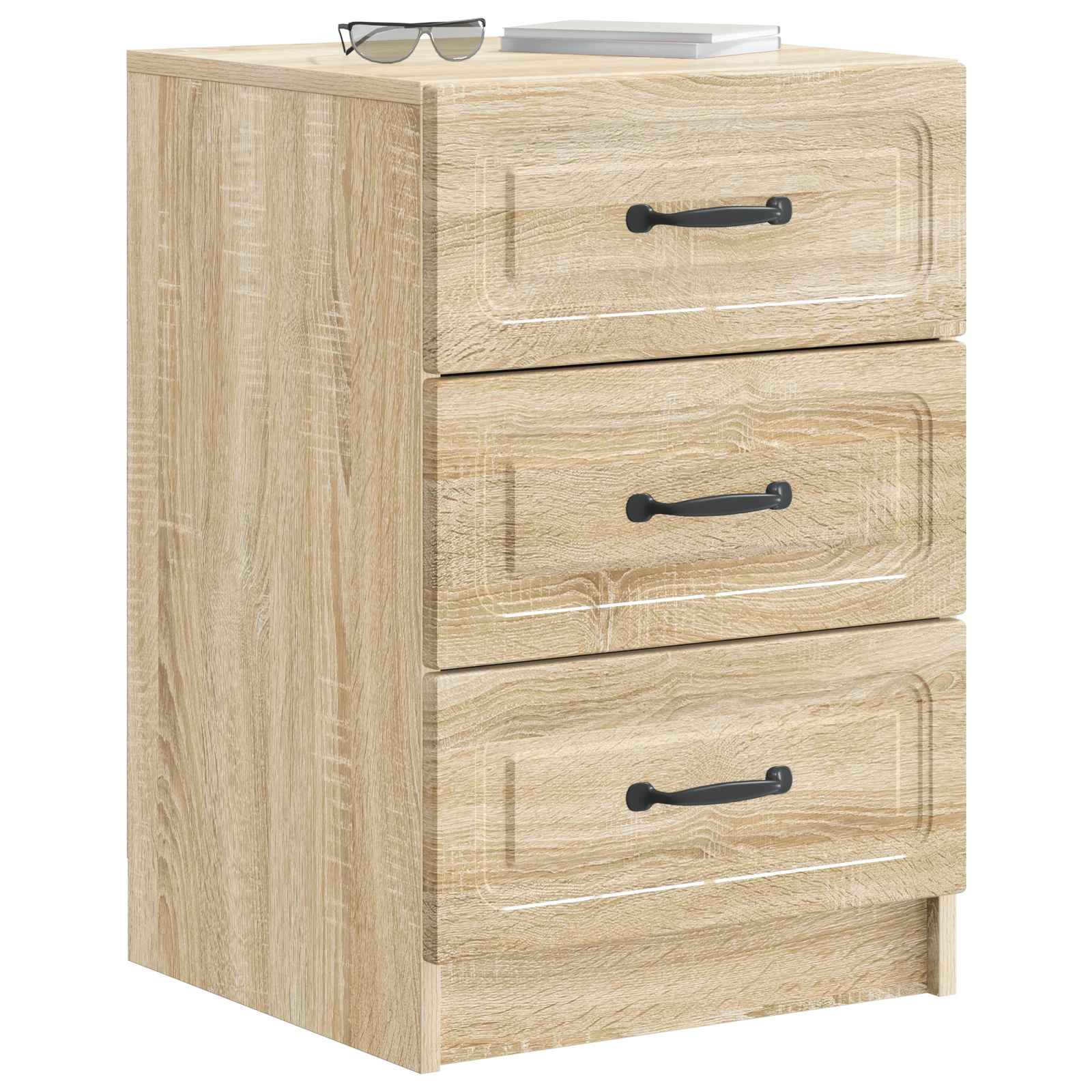 Nachtkastje Sonoma Eiken 43 x 41 x 63,5 cm Bewerkt hout