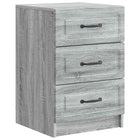 Nachtkastje 43x41x63,5 cm grijs sonoma bewerkt hout