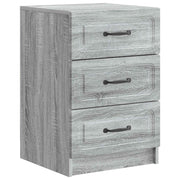 Nachtkastje 43x41x63,5 cm grijs sonoma bewerkt hout