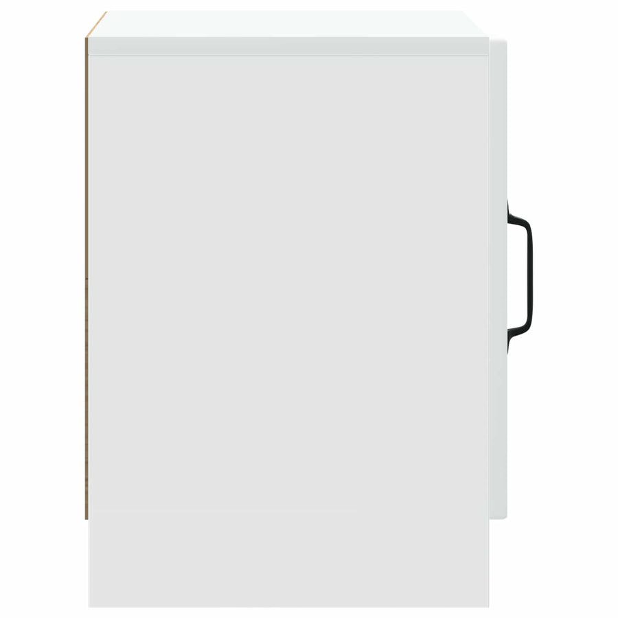 Nachtkastje 2 pcs Wit 43 x 34,5 x 47 cm Bewerkt hout