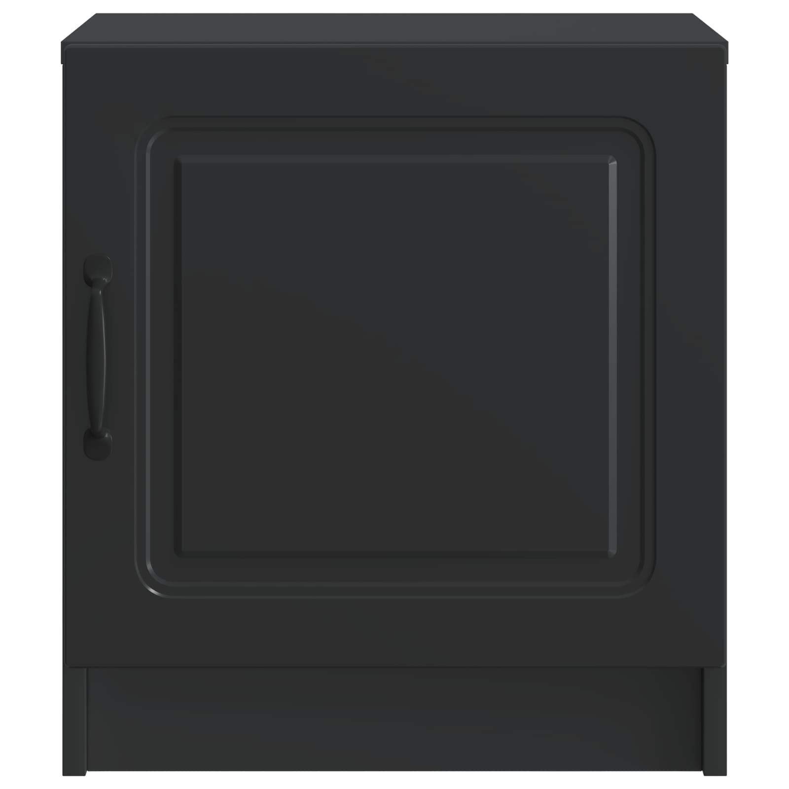 Nachtkastje 2 pcs Zwart 43 x 34,5 x 47 cm Bewerkt hout